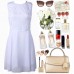 Slim Dress Chiffon Back Lace Sleeveless Classic Dress For Women