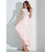 Celmia Sexy Women Hollow Lace with Lining Sleeveless Long Dresses