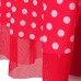 Women Polka Dot Sexy Adjustable Strap Sleepwear Sets With Panties Nightdress