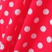 Women Polka Dot Sexy Adjustable Strap Sleepwear Sets With Panties Nightdress