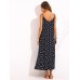 Sexy Women Sleeveless Halter V-Neck Printed Boho Beach Maxi Dresses