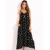 Sexy Women Sleeveless Halter V-Neck Printed Boho Beach Maxi Dresses