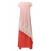 Vintage Women O-Neck Floral Crochet Embroidery Layered Maxi Dress