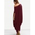 Sexy Women Off Shoulder Loose Casual Maxi Dress