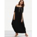 Sexy Women Off Shoulder Loose Casual Maxi Dress