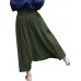 M-5XL Women Pure Color High Elastic Baggy Harem Pants