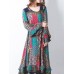 Retro Women Random Printed Patchwork Boho Maxi Dress