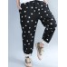 Women Printed Loose High Waist Harem Pants