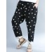 Women Printed Loose High Waist Harem Pants