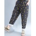 Women Printed Loose High Waist Harem Pants