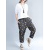 Women Printed Loose High Waist Harem Pants