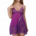 Sexy Floral Lace Translucent Mesh Harness Pajamas Women Sleepwear