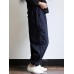 Women High Elastic Waist Striped Loose Cotton Harem Pants