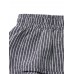 Women Stripe Elastic Waist Wide Leg Pants