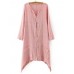 Vintage Women Solid Color Chinese Style Linen Cotton Cardigans