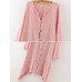 Vintage Women Solid Color Chinese Style Linen Cotton Cardigans