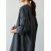 Casual Women Long Sleeve Solid Color Mid-long Cardigans