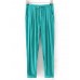 Women Casual Elastic Drawstring Waist Pants